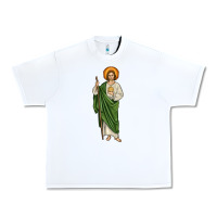 White san judas Urban Heavy Tee - JahusDesignShop