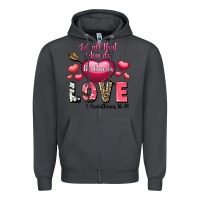 Smoke Let all that you do be in love Valentine's Day Zipper Hoodie - FaDigitalArtStudio