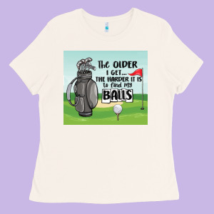 Funny Golf Ladies Tee Designed By Maliassmallbusiness