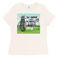 Bone funny golf Ladies Tee - MaliasSmallBusiness