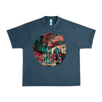 Midnight Navy let's go girls Urban Heavy Tee - Jasminsmagicworld