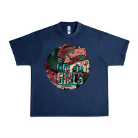 Navy let's go girls Urban Heavy Tee - Jasminsmagicworld