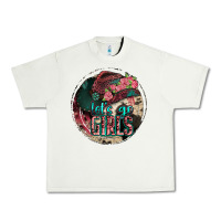 Pistachio let's go girls Urban Heavy Tee - Jasminsmagicworld