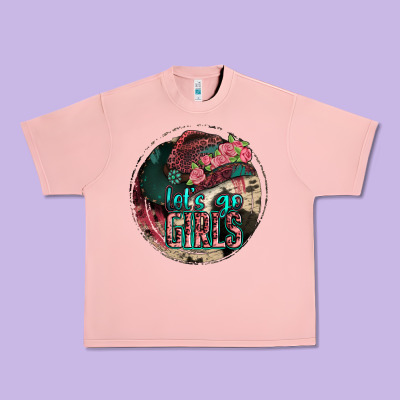 Let's Go Girls Urban Heavy Tee Designed By Jasminsmagicworld