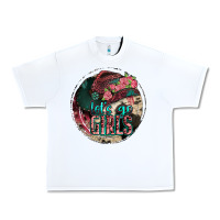 White let's go girls Urban Heavy Tee - Jasminsmagicworld