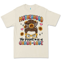 Bone motherhood the perfect mix of chaos and love Premium Tee - MaliasSmallBusiness