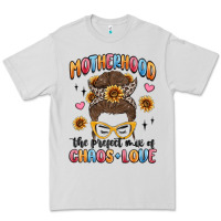 Motherhood The Perfect Mix Of Chaos And Love Premium Tee | Teevron