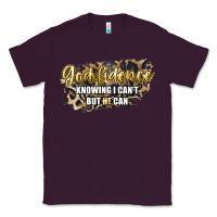 Plum god fidence knowing i can't but he can Classic Tee - Artiststas