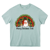 Arona merry christmas y'all santa rainbow Heavy Core Tee - AdoDesignShop