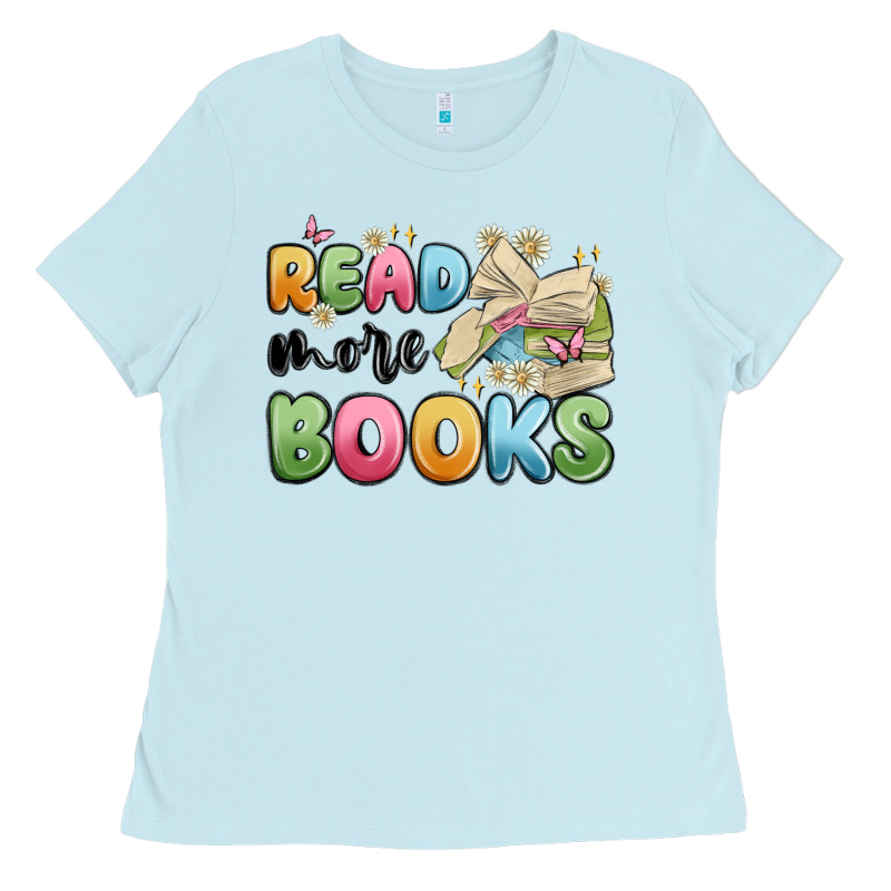 Read More Books Ladies Tee by MaliasSmallBusiness | Teevron