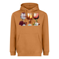 Meerkat hallothanksmas halloween thanksgiving  christmas wine Heavyweight Hoodie - FaDigitalArtStudio