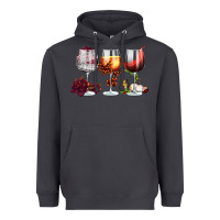 Smoke hallothanksmas halloween thanksgiving  christmas wine Heavyweight Hoodie - FaDigitalArtStudio