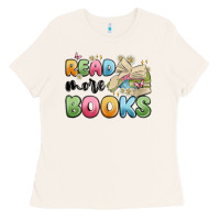 Read More Books Ladies Tee | Teevron