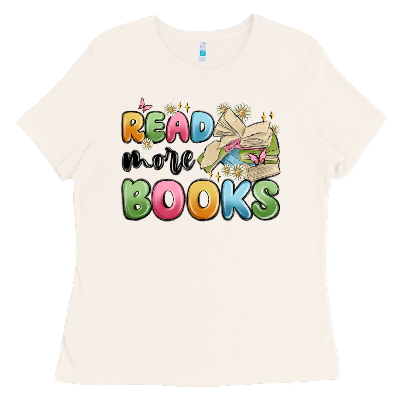 Read More Books Ladies Tee by MaliasSmallBusiness | Teevron