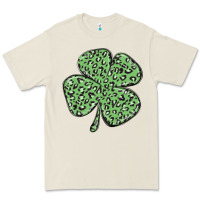 Bone leopard shamrock Premium Tee - MaliasSmallBusiness