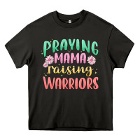 Asphalt prying mama raising warriors malia Heavy Core Tee - MaliasSmallBusiness
