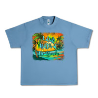 Pebble Blue life is better at the beach Urban Heavy Tee - Jasminsmagicworld