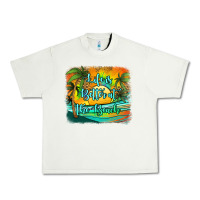 Pistachio life is better at the beach Urban Heavy Tee - Jasminsmagicworld