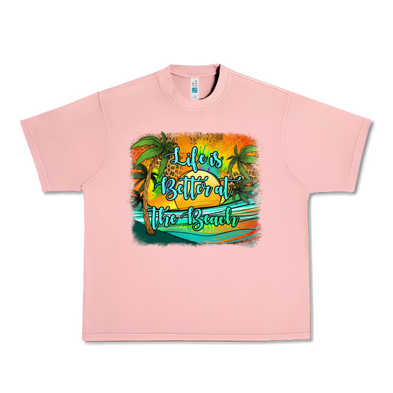 Life Is Better At The Beach Urban Heavy Tee by Jasminsmagicworld | Teevron