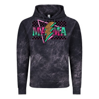 Cloud Black mama techno lightning bolt Vintage Hoodie - Jasminsmagicworld