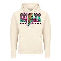 Vintage Artic mama techno lightning bolt Vintage Hoodie - Jasminsmagicworld