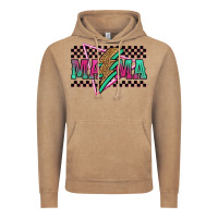 Vintage Coffee mama techno lightning bolt Vintage Hoodie - Jasminsmagicworld