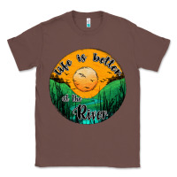 Chestnut life is better at the river Classic Tee - JahusDesignShop