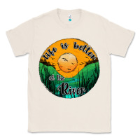Natural life is better at the river Classic Tee - JahusDesignShop