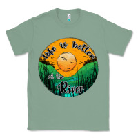 Sage life is better at the river Classic Tee - JahusDesignShop