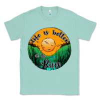 Seafoam life is better at the river Classic Tee - JahusDesignShop