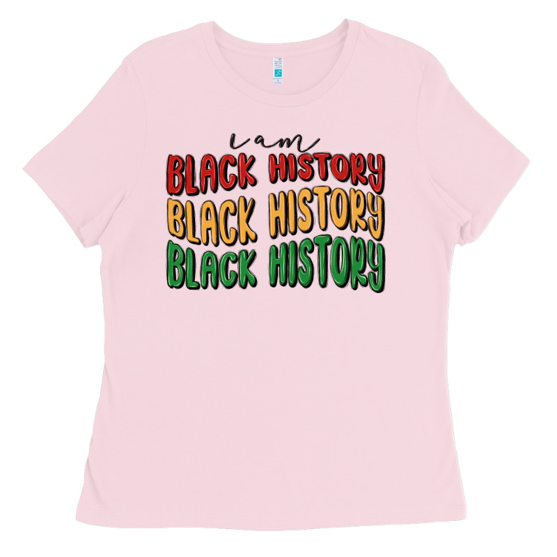 I Am Black History Ladies Tee by MaliasSmallBusiness | Teevron