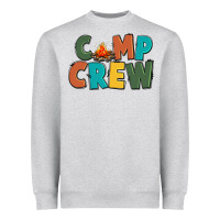 Heather Grey camp crew Heavyweight Sweatshirt - CowGirlArtShop