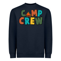 Navy camp crew Heavyweight Sweatshirt - CowGirlArtShop