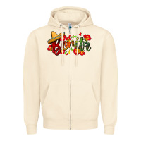 Sandshell Bonita Zipper Hoodie - FaDigitalArtStudio