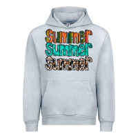 Heather Grey summer western Urban Hoodie - RacoonDesign