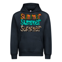 Navy summer western Urban Hoodie - RacoonDesign