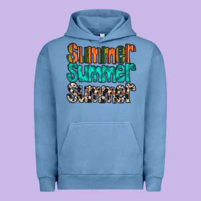 Summer Western Urban Hoodie Designed By Racoondesign