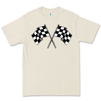 Bone race flag Premium Tee - MaliasSmallBusiness