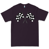 Plum race flag Premium Tee - MaliasSmallBusiness