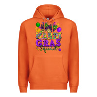 Carrot Mardi Gras squad Premium Hoodie - FaDigitalArtStudio