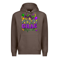 Coffee Mardi Gras squad Premium Hoodie - FaDigitalArtStudio