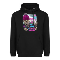 Black skeleton baby it's cold outside Heavyweight Hoodie - FaDigitalArtStudio