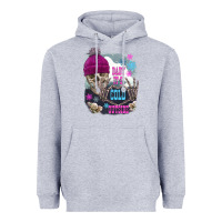 Heather Grey skeleton baby it's cold outside Heavyweight Hoodie - FaDigitalArtStudio