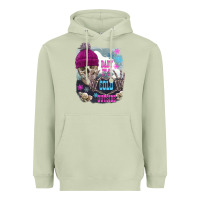 Matcha skeleton baby it's cold outside Heavyweight Hoodie - FaDigitalArtStudio