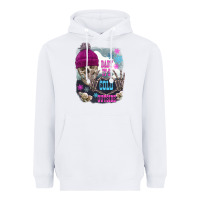 White skeleton baby it's cold outside Heavyweight Hoodie - FaDigitalArtStudio
