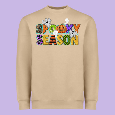 Spooky Season Heavyweight Sweatshirt Designed By Cowgirlartshop