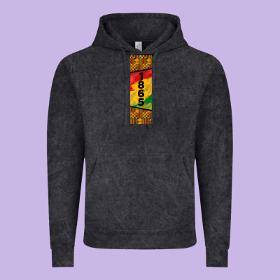 Juneteenth Pen Wrap Vintage Hoodie Designed By Barkaloodesign