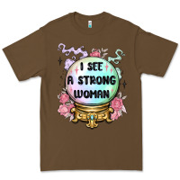 Cacao i see a strong woman Premium Tee - MaliasSmallBusiness