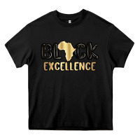 Black black excellence Heavy Core Tee - MaliasSmallBusiness