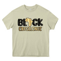 Mossy black excellence Heavy Core Tee - MaliasSmallBusiness